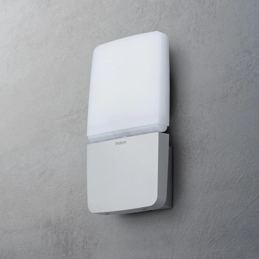 theben - Projecteur mural LED/11W/230V argenté IP55