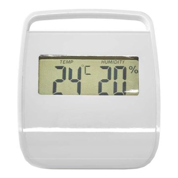 Thermomètre d'intérieur avec un humidimètre 1xLR54