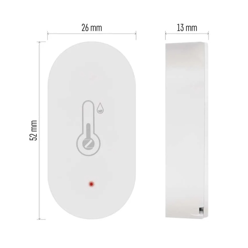 Thermomètre numérique sans fil GoSmart 1×CR2032