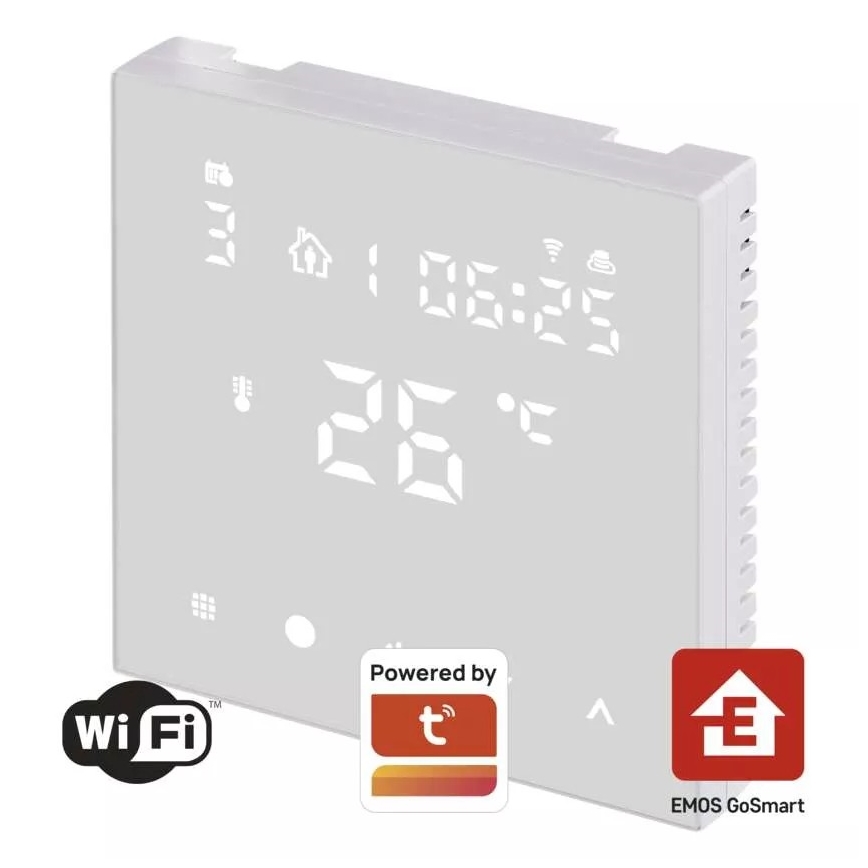 Thermostat numérique pour sol chauffant GoSmart 230V/16A Wi-Fi Tuya