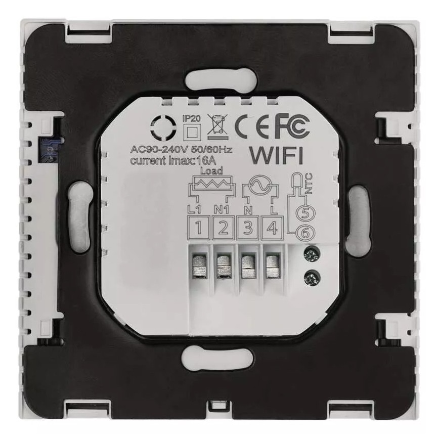 Thermostat numérique pour sol chauffant GoSmart 230V/16A Wi-Fi Tuya