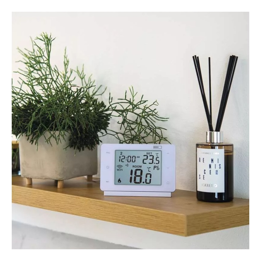 Thermostat numérique sans fil GoSmart 230V/16A Wi-FI Tuya