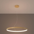 Thoro TH.174 - Lampadario LED a sospensione con filo RIO LED/50W/230V CRI 90 3000K diametro 78 cm oro