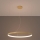 Thoro TH.174 - Lampadario LED a sospensione con filo RIO LED/50W/230V CRI 90 3000K diametro 78 cm oro