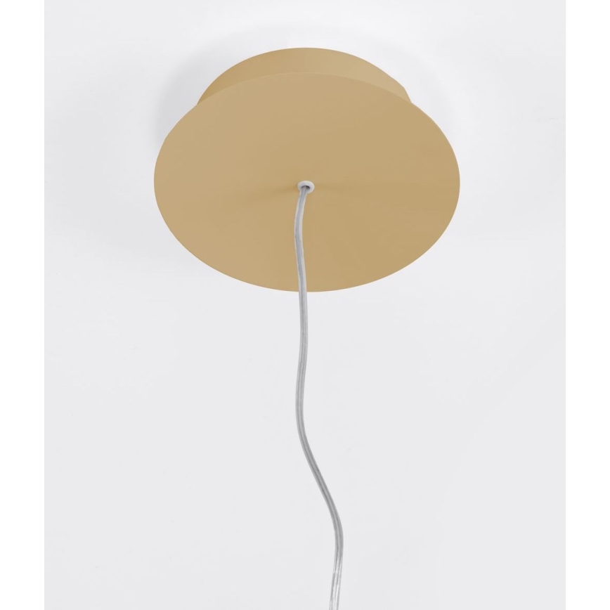 Thoro TH.174 - Lampadario LED a sospensione con filo RIO LED/50W/230V CRI 90 3000K diametro 78 cm oro