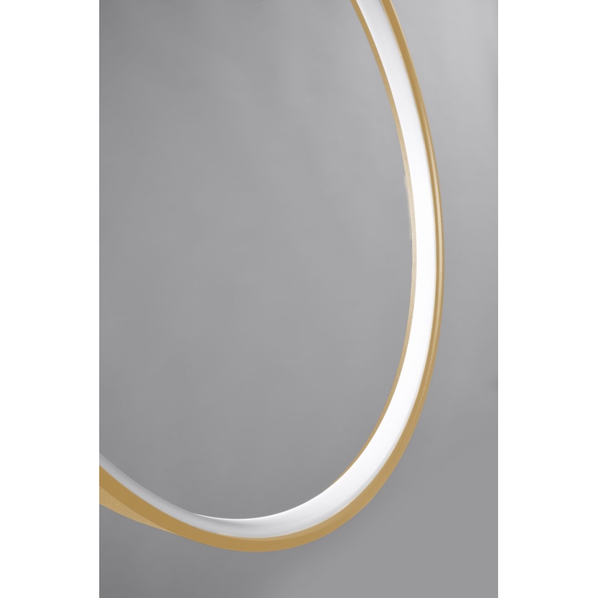 Thoro TH.175 - Lampadario LED a sospensione con filo RIO LED/50W/230V CRI 90 3000K diametro 78 cm oro