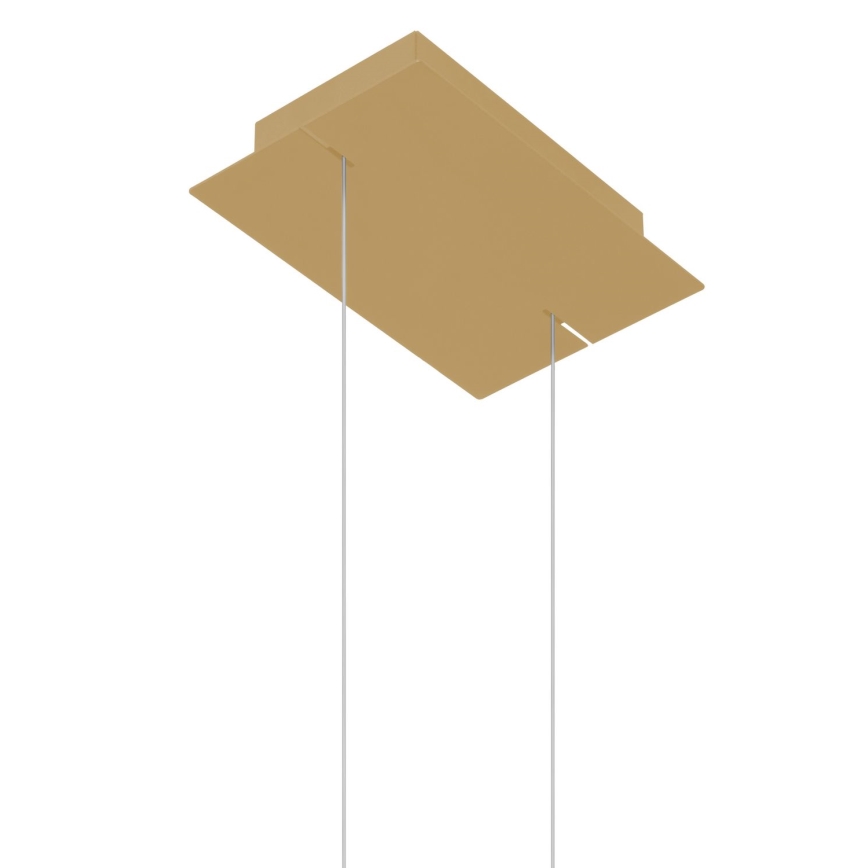 Thoro TH.175 - Lampadario LED a sospensione con filo RIO LED/50W/230V CRI 90 3000K diametro 78 cm oro