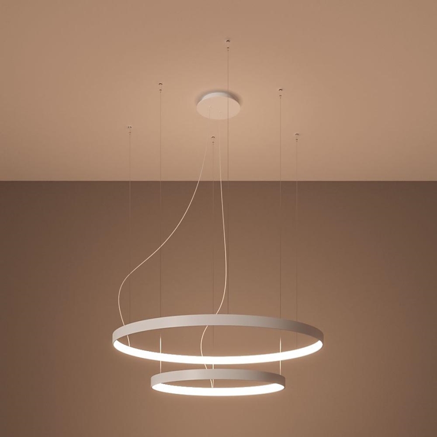Thoro TH.176 - LED-Hängeleuchte RIO LED/80W/230V CRI 90 3000K weiß