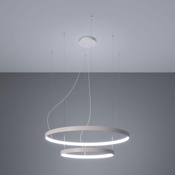 Thoro TH.178 - Lampadario LED a sospensione con filo RIO LED/80W/230V CRI 95 4000K bianco