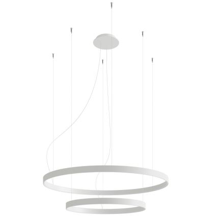 Thoro TH.178 - Lampadario LED a sospensione con filo RIO LED/80W/230V CRI 95 4000K bianco