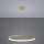 Thoro TH.181 - LED  Lampadario a sospensione con filo RIO LED /50W/230V CRI 95 4000K diametro 78 cm oro