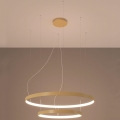 Thoro TH.214 - Lampadario LED a sospensione con filo RIO LED/80W/230V CRI 90 3000K oro
