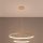 Thoro TH.214 - Lampadario LED a sospensione con filo RIO LED/80W/230V CRI 90 3000K oro