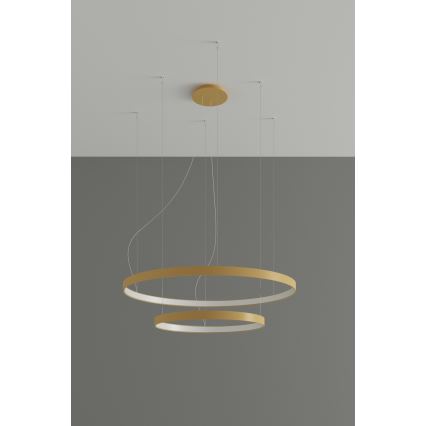 Thoro TH.214 - LED-Hängeleuchte RIO LED/80W/230V CRI 90 3000K golden