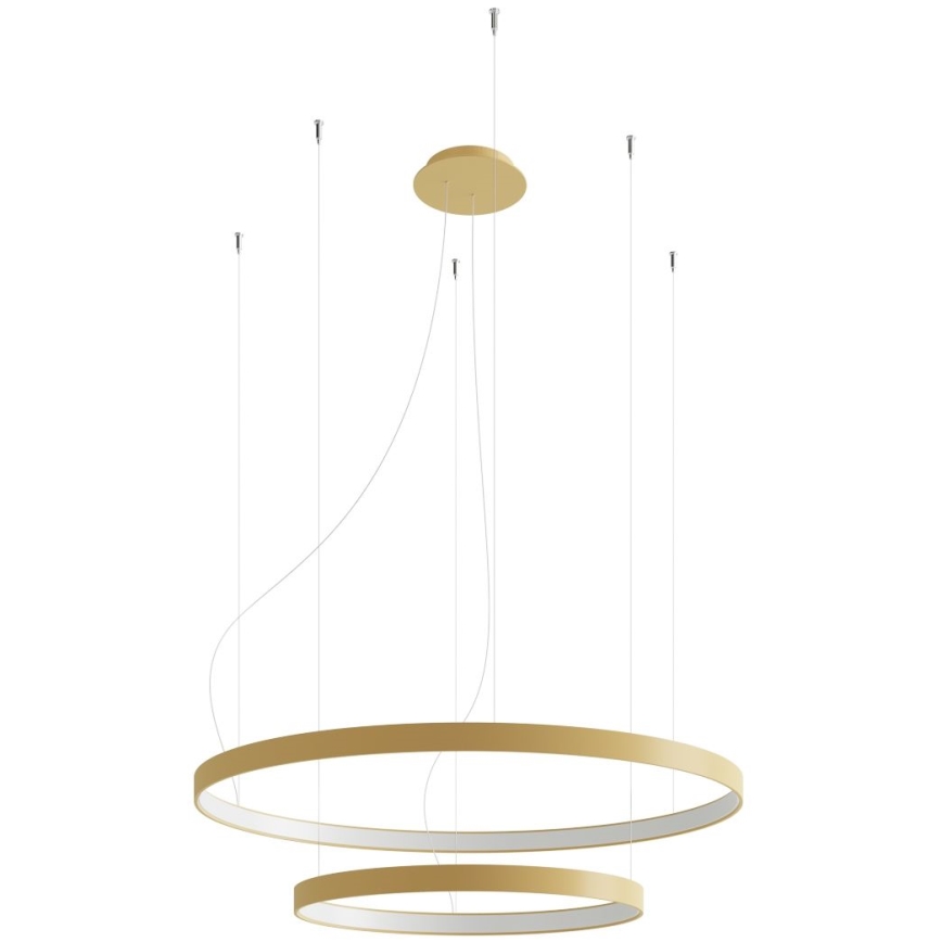 Thoro TH.214 - LED-Hängeleuchte RIO LED/80W/230V CRI 90 3000K golden