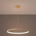 Thoro TH.216 - Lampadario LED a sospensione con filo RIO LED/30W/230V CRI 90 3000K diametro 55 cm oro