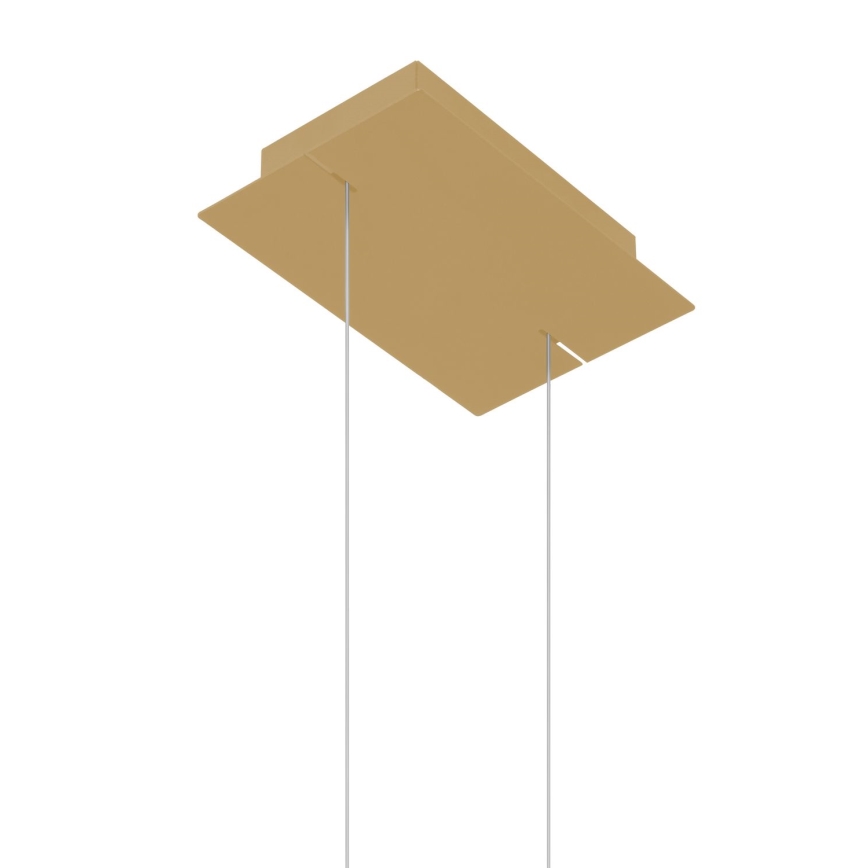 Thoro TH.220 - Lampadario LED a sospensione con filo RIO LED/30W/230V CRI 90 3000K diametro 55 cm oro