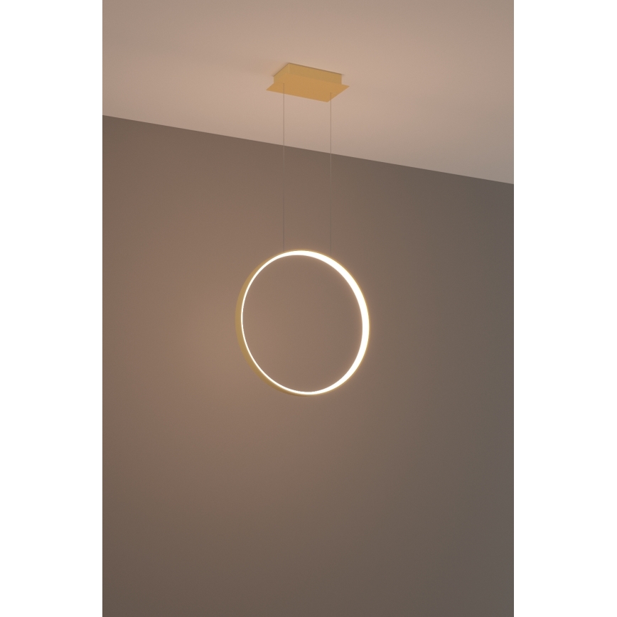 Thoro TH.220 - LED-Hängeleuchte RIO LED/30W/230V CRI 90 3000K d 55 cm golden