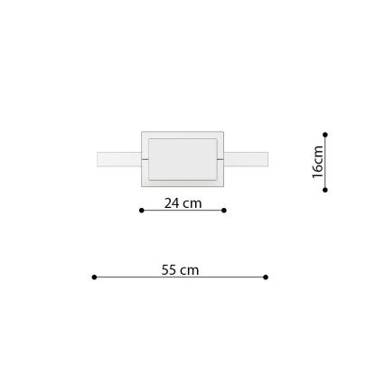 Thoro TH.220 - LED-Hängeleuchte RIO LED/30W/230V CRI 90 3000K d 55 cm golden