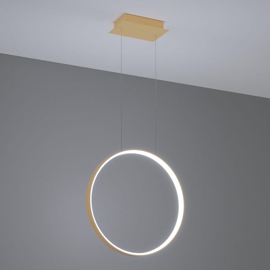 Thoro TH.221 - Suspension filaire RIO LED/30W/230V CRI 95 4000K d. 55 cm doré