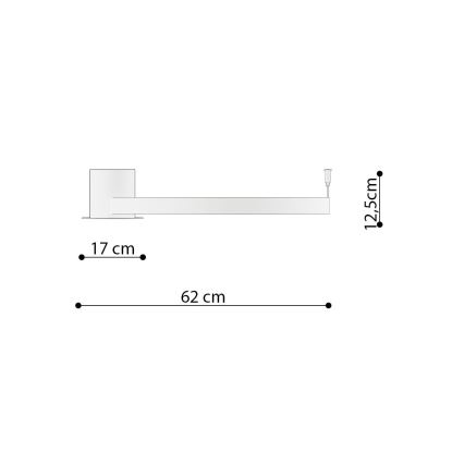 Thoro TH.223 - LED-Deckenleuchte RIO LED/30W/230V CRI 95 4000K d 55 cm golden
