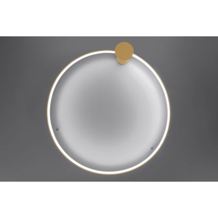 Thoro TH.223 - Plafonnier RIO LED/30W/230V CRI 95 4000K d. 55 cm doré