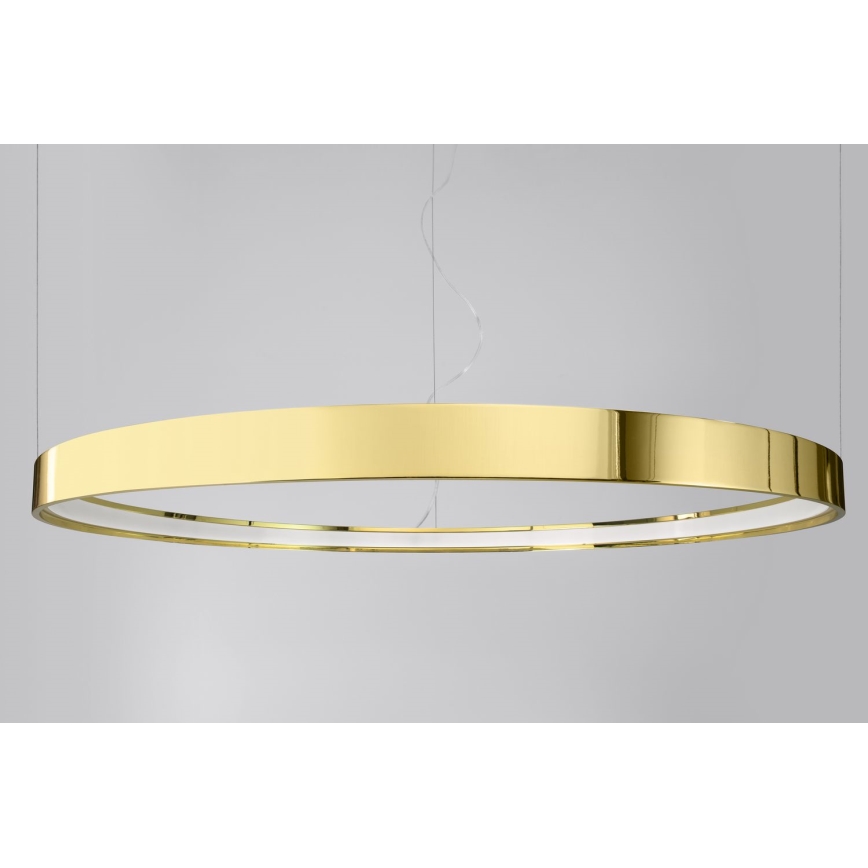 Thoro TH.246 - Lampadario LED a sospensione con filo RIO LED/50W/230V CRI 90 3000K diametro 78 cm oro