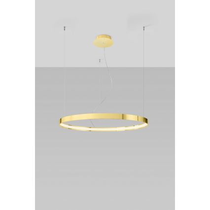 Thoro TH.246 - LED-Hängeleuchte RIO LED/50W/230V CRI 90 3000K d 78 cm golden