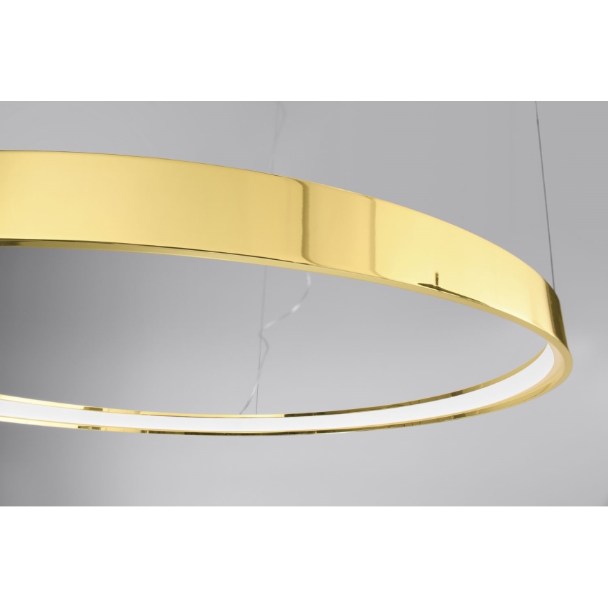 Thoro TH.246 - LED-Hängeleuchte RIO LED/50W/230V CRI 90 3000K d 78 cm golden