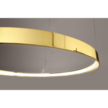 Thoro TH.246 - LED-Hängeleuchte RIO LED/50W/230V CRI 90 3000K d 78 cm golden