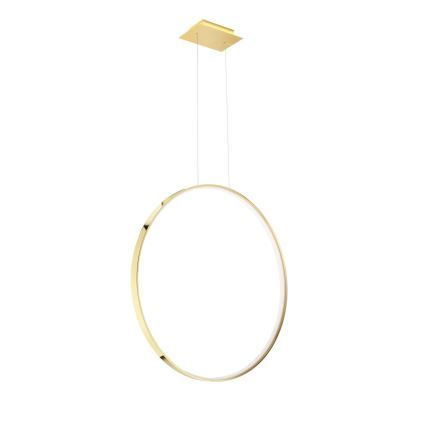 Thoro TH.248 - Lampadario LED a sospensione con filo RIO LED/50W/230V CRI 90 3000K diametro 78 cm oro