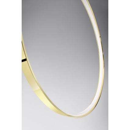 Thoro TH.248 - Lampadario LED a sospensione con filo RIO LED/50W/230V CRI 90 3000K diametro 78 cm oro