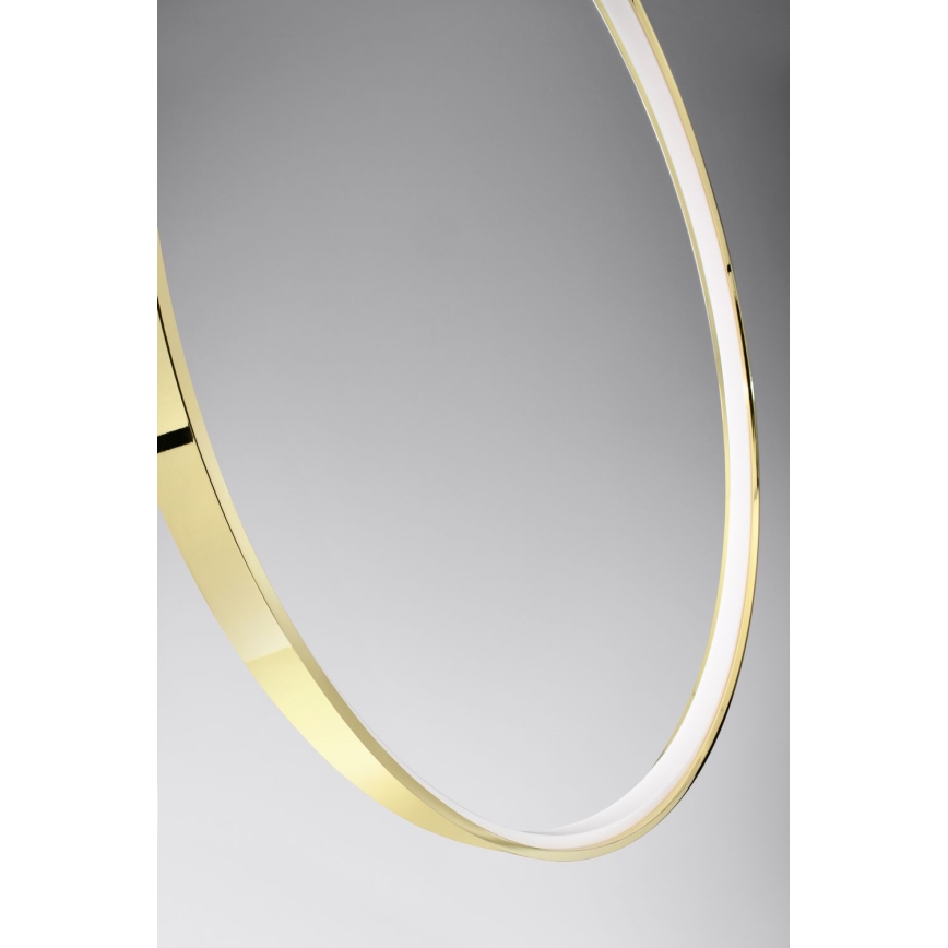 Thoro TH.248 - Lampadario LED a sospensione con filo RIO LED/50W/230V CRI 90 3000K diametro 78 cm oro