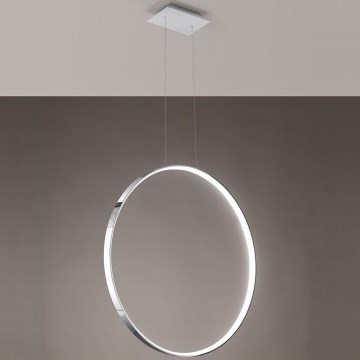 Thoro TH.249 - LED-Hängeleuchte RIO LED/50W/230V CRI 90 4000K d 78 cm glänzendes Chrom
