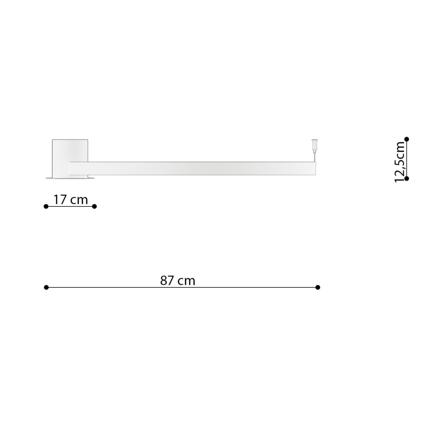 Thoro TH.252 - LED-Deckenleuchte RIO LED/50W/230V CRI 90 3000K d 78 cm golden