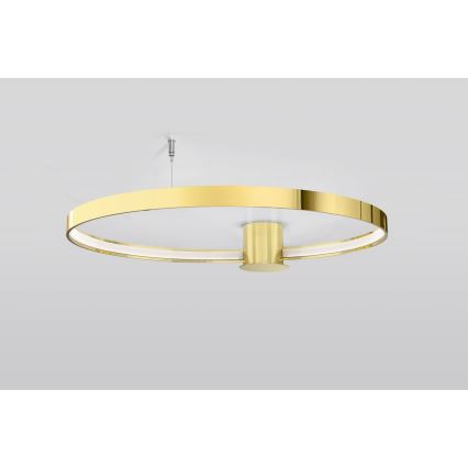 Thoro TH.252 - Plafonnier RIO LED/50W/230V CRI 90 3000K d. 78 cm doré