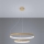 Thoro TH.268 - Lampadario LED a sospensione con filo RIO LED/80W/230V CRI 95 4000K oro