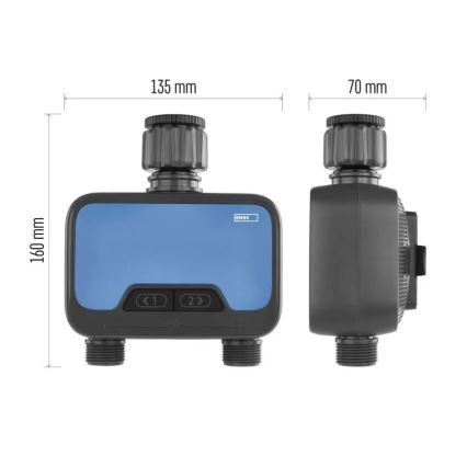 Timer per irrigazione GoSmart 2 uscite