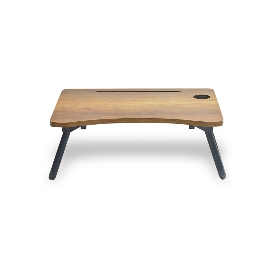 Tisch für Bett SEHPA 20x60 cm Birke braun/schwarz