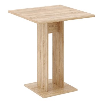 Tisch STRAPO 68x68 cm Sonoma-Eiche