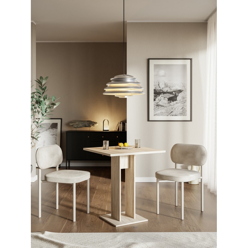 Tisch STRAPO 68x68 cm Sonoma-Eiche