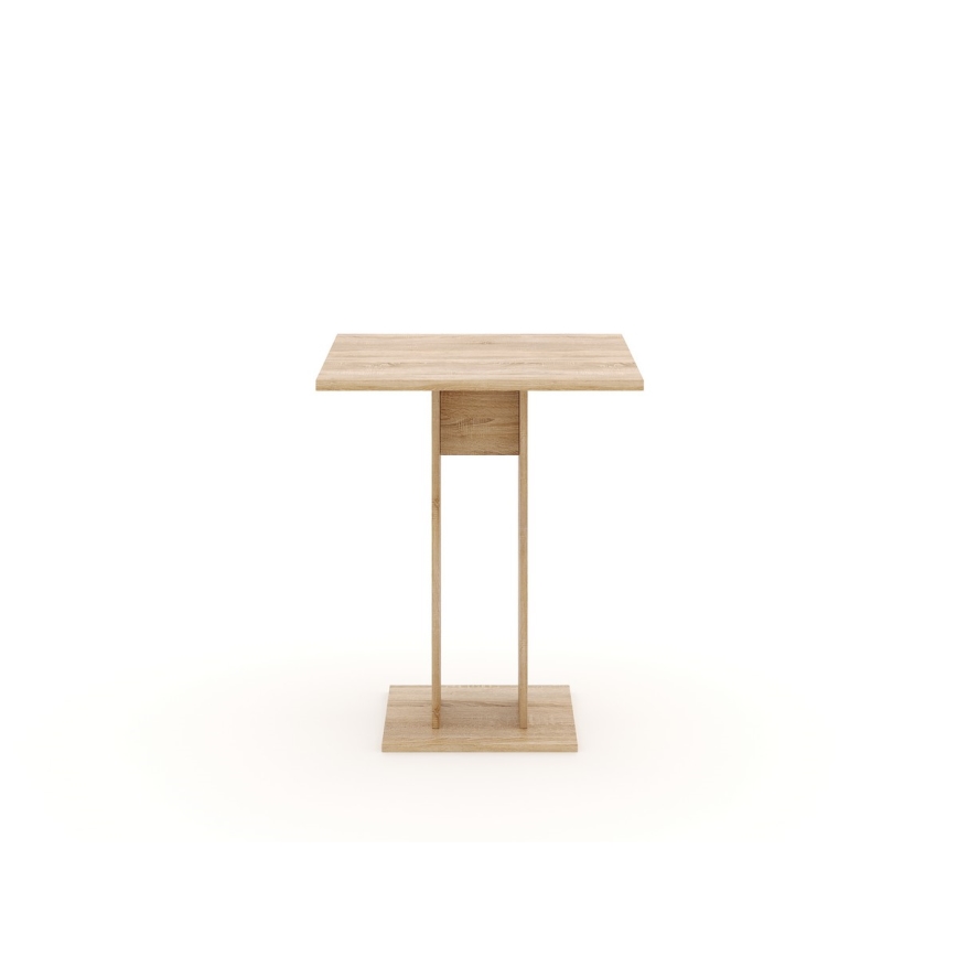 Tisch STRAPO 68x68 cm Sonoma-Eiche
