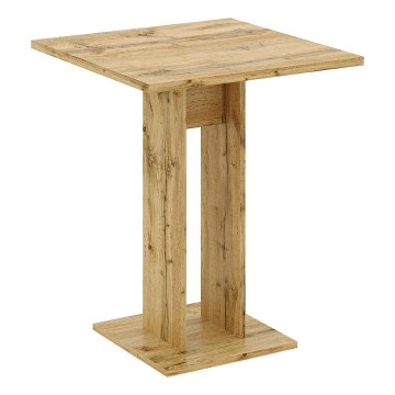 Tisch STRAPO 68x68 cm Wotan-Eiche