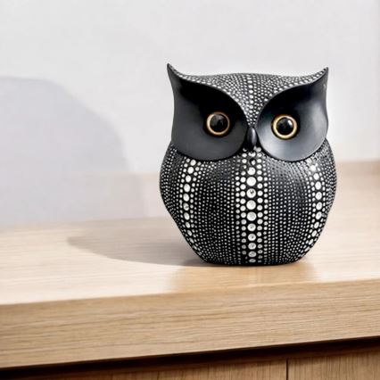 Tischdekoration, 15 cm, schwarz
