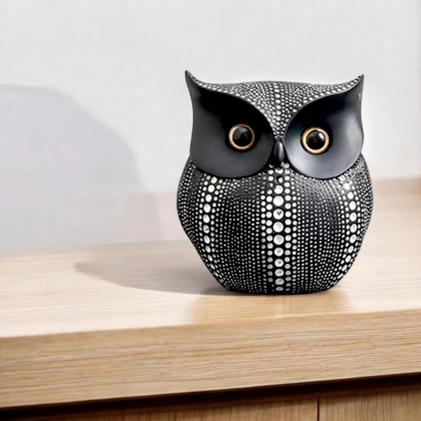 Tischdekoration, 15 cm, schwarz