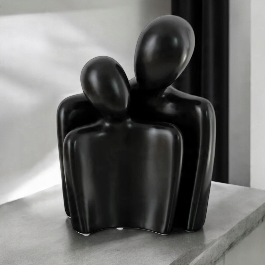 Tischdekoration 20x5,5x14,5 cm schwarz