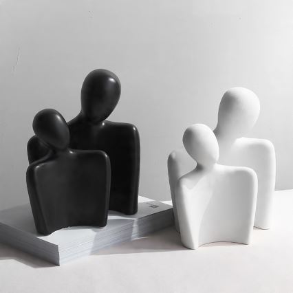 Tischdekoration 20x5,5x14,5 cm schwarz