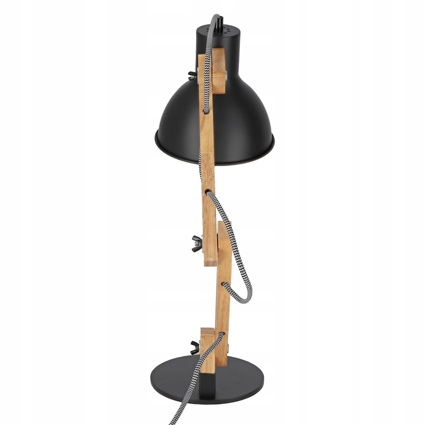 Tischlampe 1xE27/40W/230V schwarz