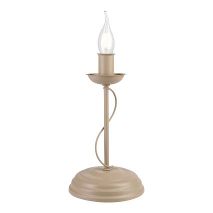 Tischlampe ANTON 1xE14/60W/230V beige
