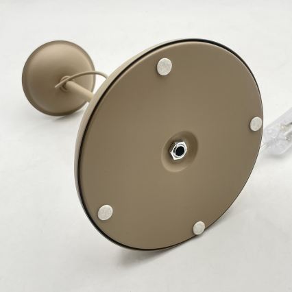 Tischlampe ANTON 1xE14/60W/230V beige